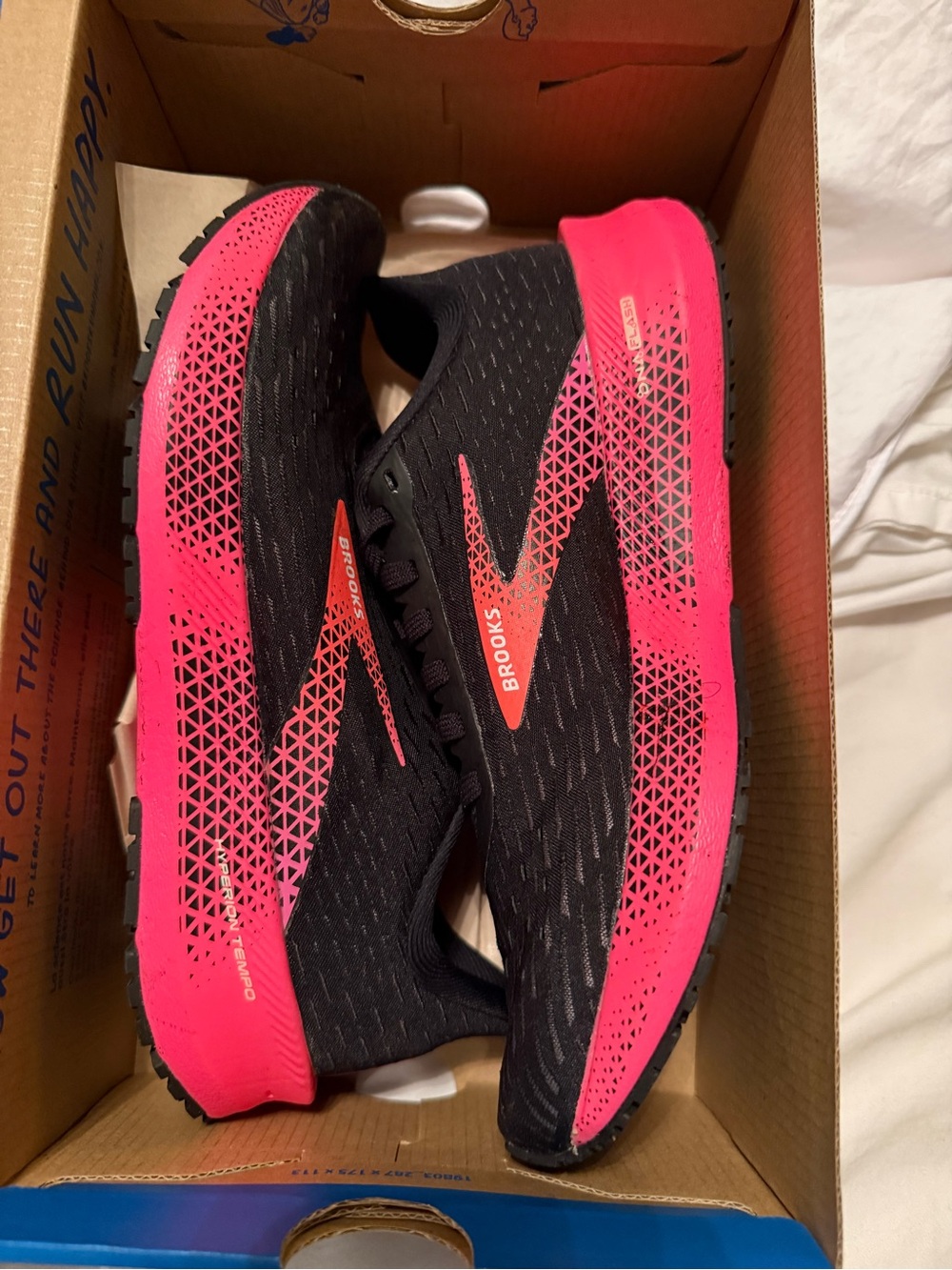 Brooks Women’s Running Shoes — Black & Hot Pink